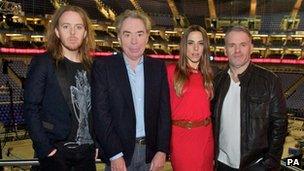 Minchin, Lloyd Webber, Chisholme and Moyles