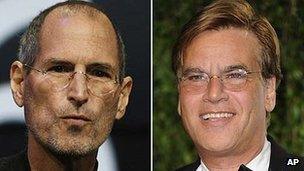 Steve Jobs and Aaron Sorkin