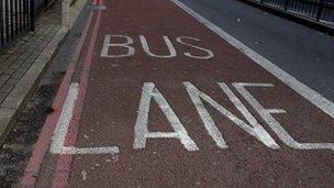 Bus lane