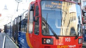 Sheffield Supertrams