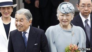 Emperor Akihito and Empress Michiko of Japan