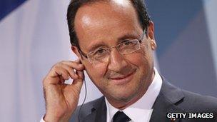 French President Francois Hollande