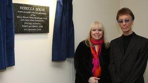 Robin Gibb and his wife Dwina opened a hospice facility for children in 2008