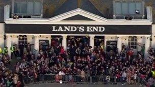 Land's End entrance