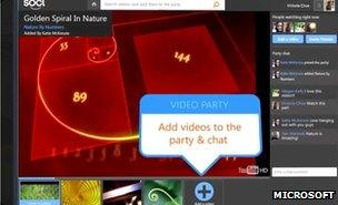 So.cl "Video Party" screenshot