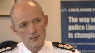 Former Chief Constable of Lincolnshire Police, Richard Crompton