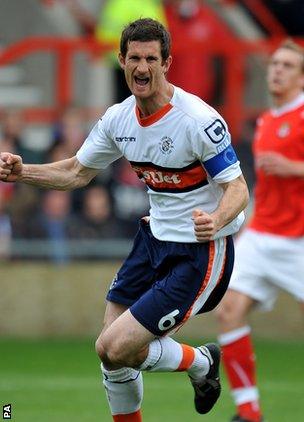 Luton's Georke Pilkington