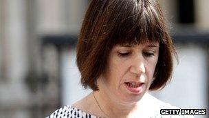 Carina Trimingham outside the High Court