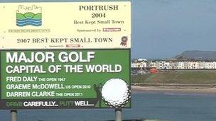 The Irish Open tees off in Portrush in June