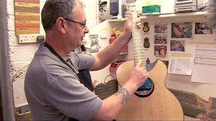 Avalon Guitars factory