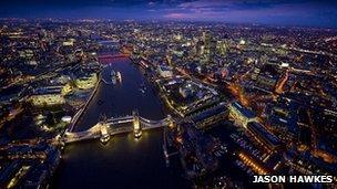 Tower Bridge is the last bridge between London and Dartford, Kent. The bridge opened in 1894.