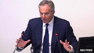 Tony Blair at Leveson Inquiry