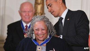 Toni Morrison at the White House 29 May 2012