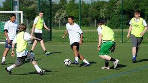 Twilight Football, Whitton Sports Centre, Ipswich