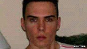 Luka Rocco Magnotta in a Montreal police handout photo