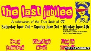 The Last Jubilee festival banner