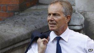 Former Prime Minister Tony Blair