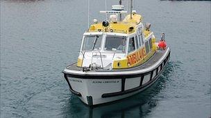 Guernsey marine ambulance - Flying Christine III