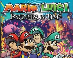 Mario & Luigi: Partners in Time pack shot from 2006