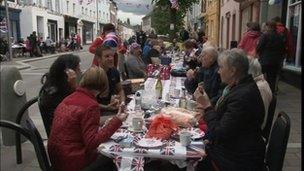 Jubilee celebrations in Cockermouth