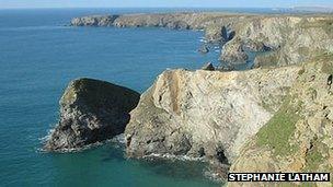 Bedruthan Steps (pic: Stephanie Latham)