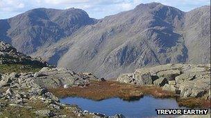 Scafell and Scafell Pike