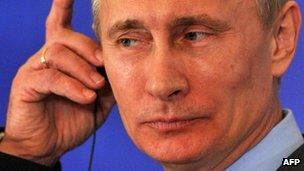 Russian President Vladimir Putin. Photo: June 2012