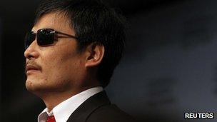 Blind activist Chen Guangcheng