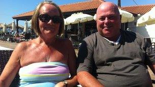 Sandra and Derek Bere from Liverpool