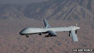 General Atomics MQ-1 Predator drone (file)