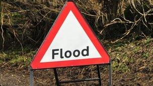 Flood sign