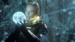 Michael Fassbender in Prometheus