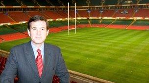 WRU Group chief executive Roger Lewis