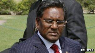 Maldives' President Mohamed Waheed Hassan Manik in Delhi, May 2012.