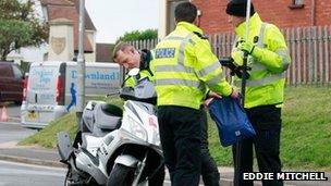 Accident in Lancing