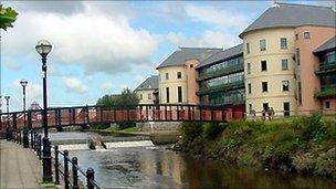 Pembrokeshire council offices in Haverfordwest