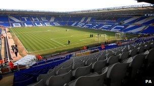 Birmingham City's St Andrews stadium