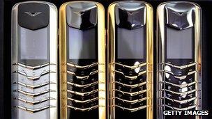 Vertu handsets