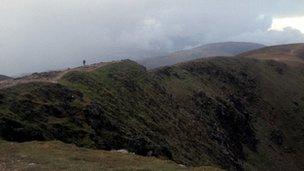 A view of the Lake District