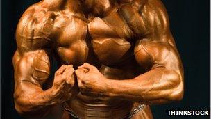 A bodybuilder from Thinkstock