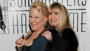 Bette Midler and Stevie Nicks