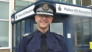 Dorset Police's Assistant Chief Constable Adrian Whiting