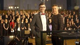 Gareth Malone, Gary Barlow and the Military Wives choir