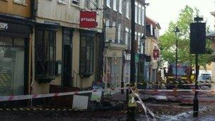 Cupola House fire, Bury St Edmunds