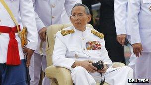 Thailand's King Bhumibol Adulyadej