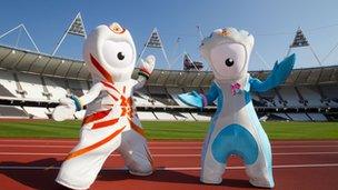 London 2012 mascots