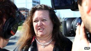 File photo: Gina Rinehart