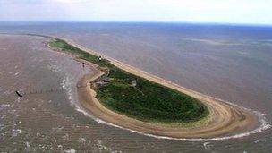 Spurn Point nature reserve, Humber Estuary