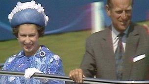 The Queen and the Duke of Edinburgh