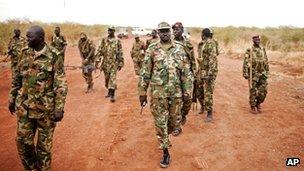 Sudan People's Liberation Army soldiers